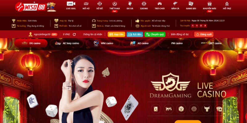 Casino Miso88 - Tổng quan về sân chơi cá cược này